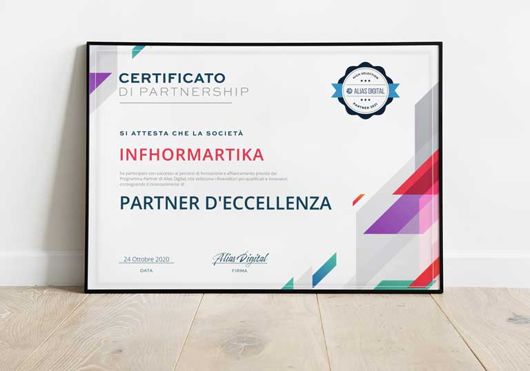 certificato-partner-Alias-Digital Certificato partnership Alias Digital