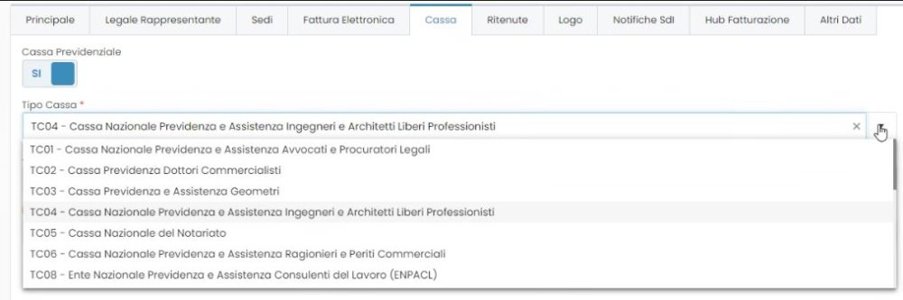 scelta tipologia cassa previdenziale Kubik