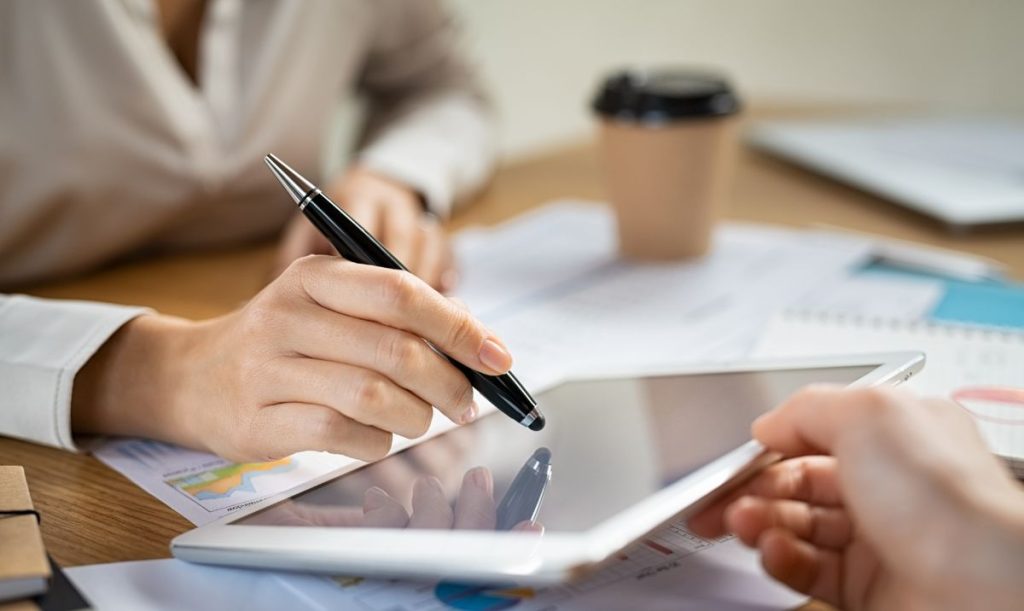 Utente che firma tramite la firma grafometrica