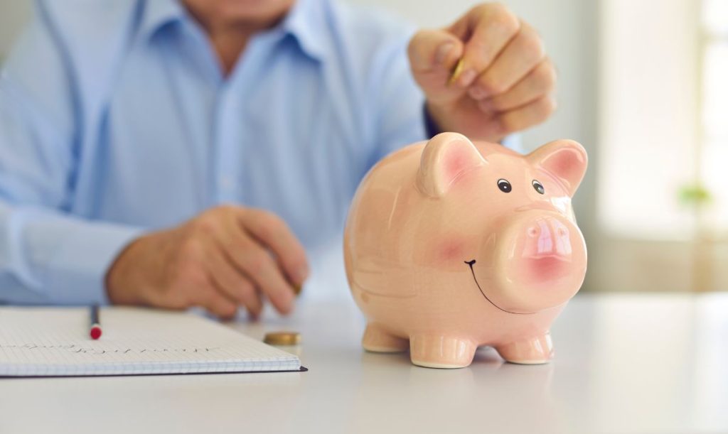 salvadanaio di risparmio per contribuzione previdenziale