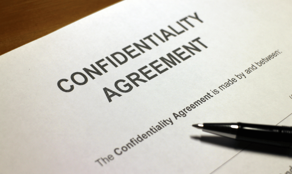 Accordi di riservatezza